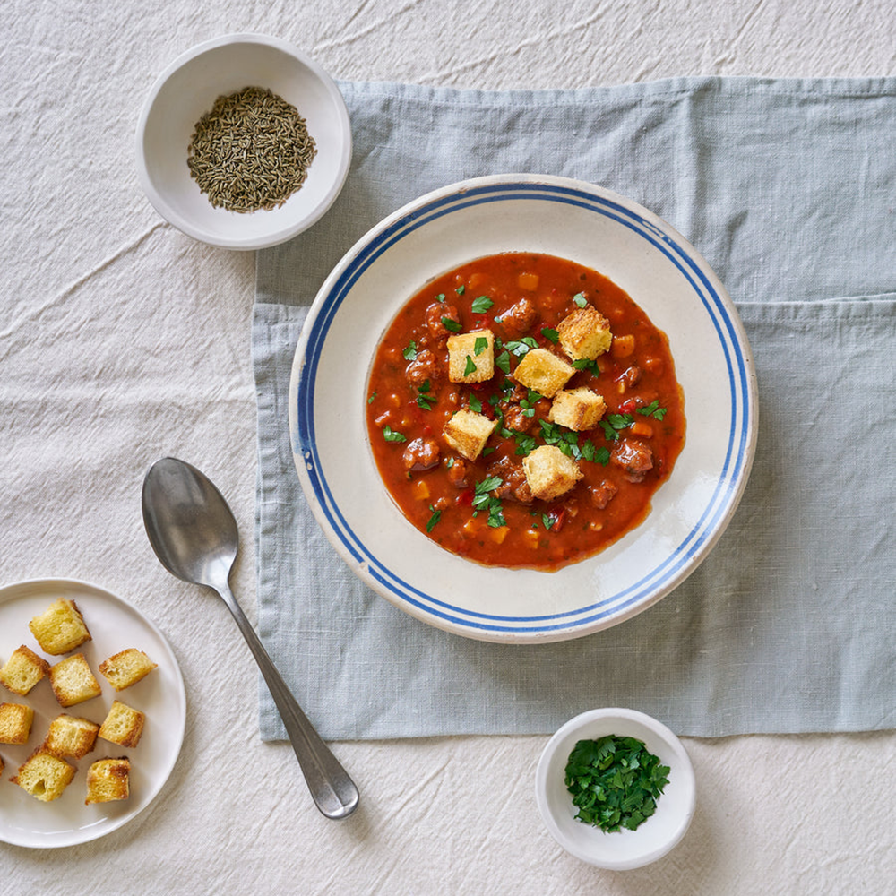 Bio Vegane Gulaschsuppe