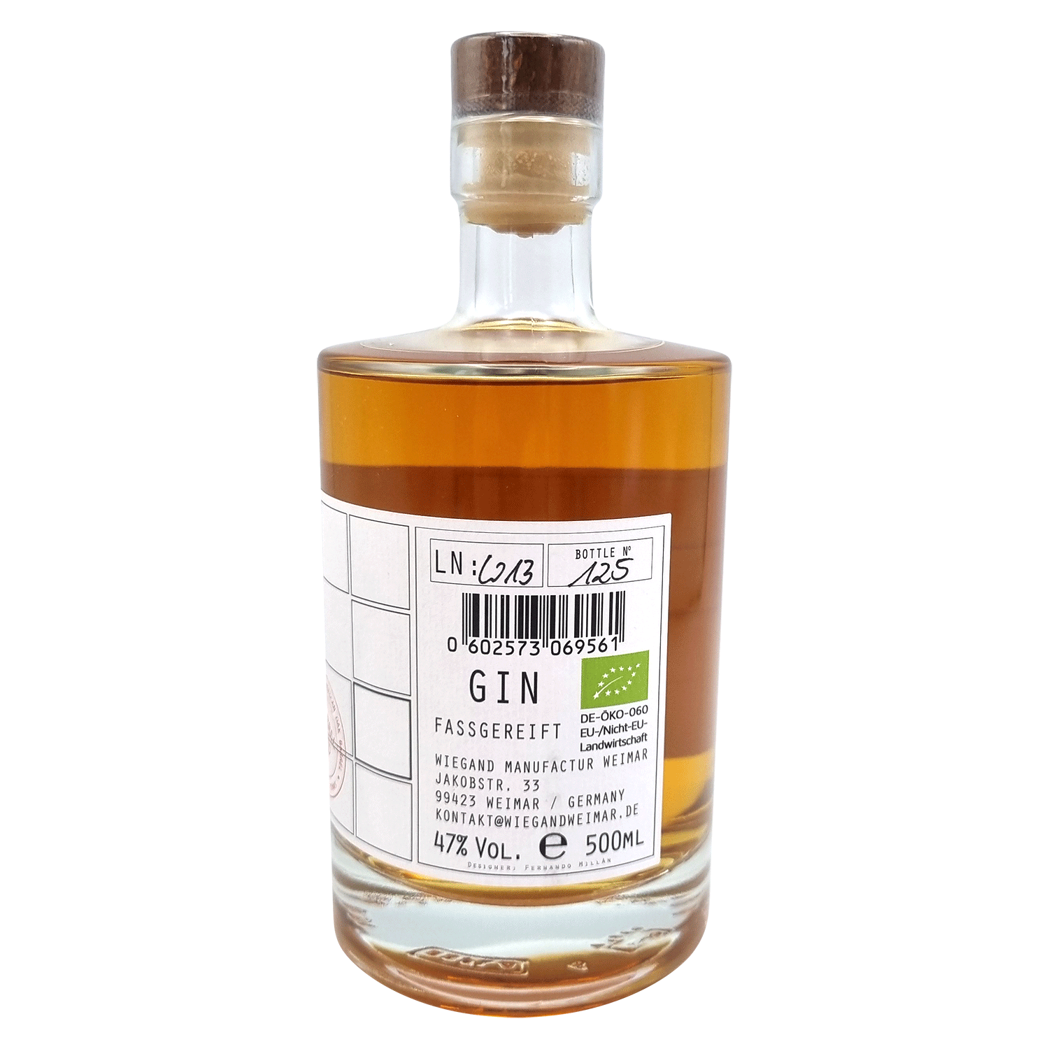 Dry Gin - fassgereift - Bio