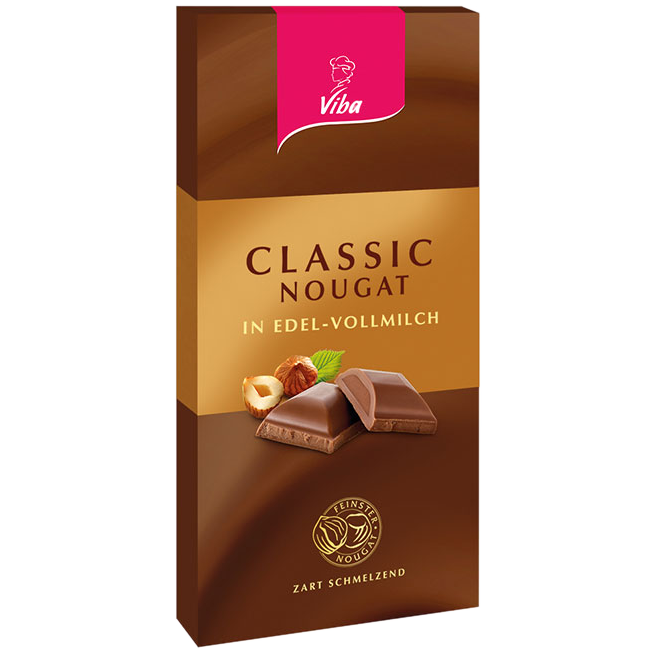 Tafelschokolade Classic-Nougat