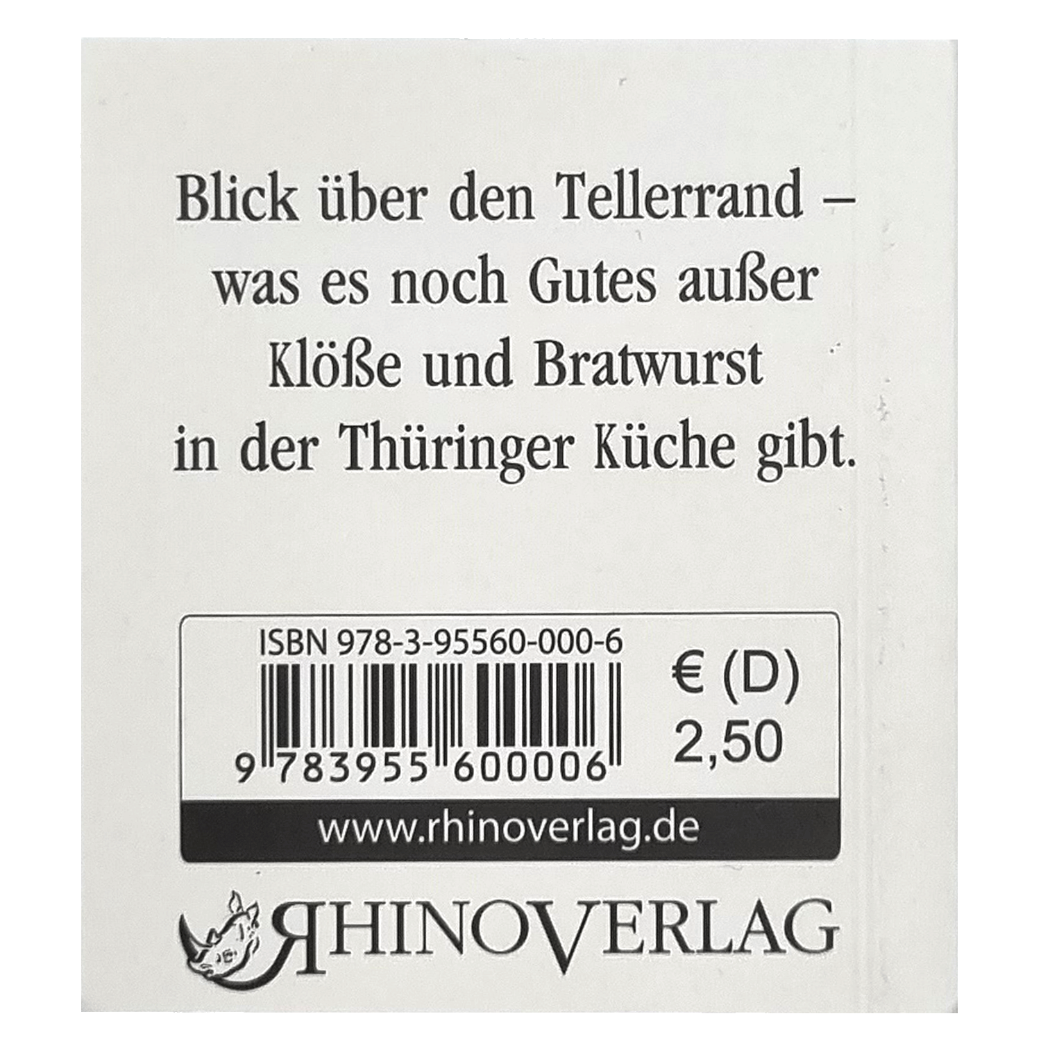 Minirezepte Thüringer Küche